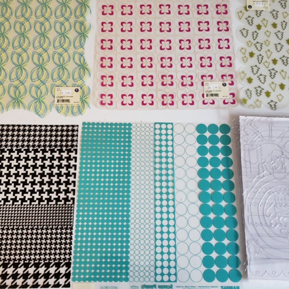 NWT Screen Prints for Scrap Booking